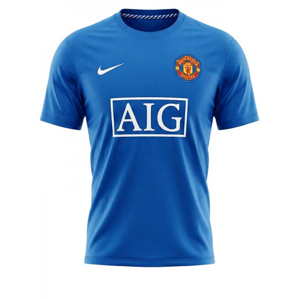 Manchester united third jersey mens retro shirt 2008-2009